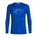 BLUZA TECH LITE LS CREWE GEO MOUNTAIN MEN