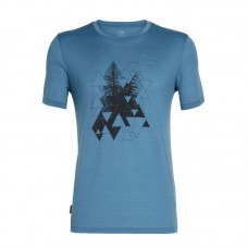 TRICOU TECH LITE SS CREWE EVERGREEN GEO