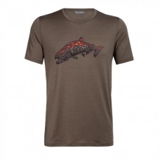 TRICOU TECH LITE SS CREWE TETONS SALMON