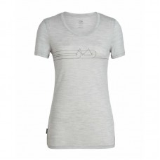 TRICOU TECH LITE SS LOW CREWE CADENCE PULSE WOMEN