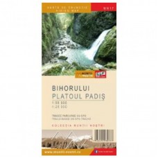 HARTA MUNTII BIHORULUI PLATOUL PADIS