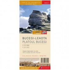 HARTA MUNTII BUCEGI - LEAOTA