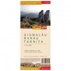 HARTA MUNTII GIUMALAU RARAU TARNITA
