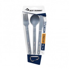 SET TACAMURI - TITANIUM 3PC CUTLERY SET